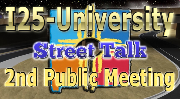 2nd I25-University Public Meeting