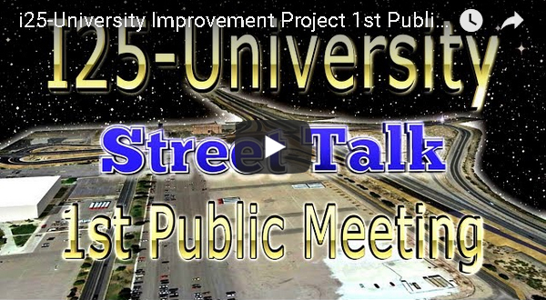 1st I25-University Public Meeting